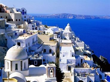 Giúp bạn Santorini - Hòn đảo của những thiên thần Hy Lạp