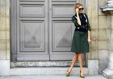 Giúp bạn Street style màu sắc đầu năm mới của phụ nữ châu Âu