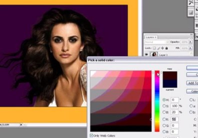 Giúp bạn Thủ thuật photoshop: Thay phông nền và ghép hình