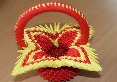 Giúp bạn Trổ tài khéo tay làm giỏ Origami cực xinh