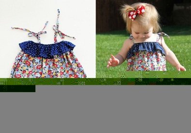 Giúp bạn Tự may váy cột dây và jumpsuit dễ thương cho bé