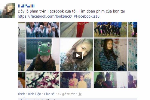 Giúp bạn Ứng dụng A Look Back trên facebook đang hot?