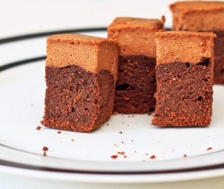 Giúp bạn Xuân thêm ngọt ngào với brownies hai lớp